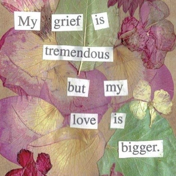 A cover of "a gift to feel grief" cluster. The owner is ladybugs. The cluster consists of 7 elements.