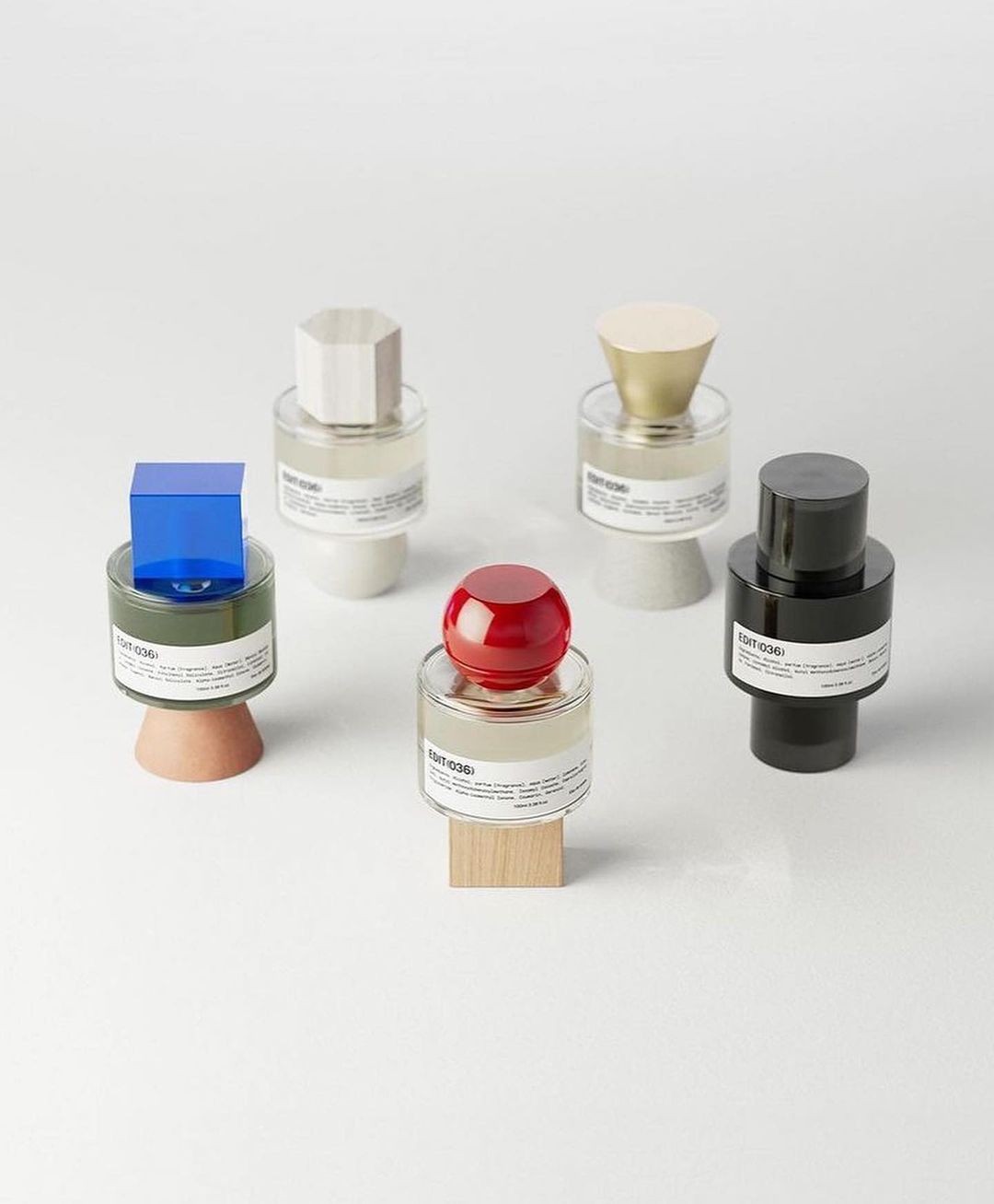 Packaging for EDIT Perfume designed by Lavernia & Cienfuegos.