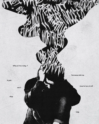 A cover of "Mental Health Visual" cluster. The owner is emptydesign. The cluster consists of 4 elements.