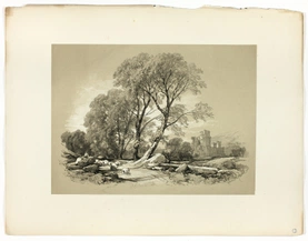Leicester Castle, from Picturesque Selections