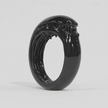 A cover of "AI Ring inspiration" cluster. The owner is konsonnenkind. The cluster description is "Ai Ideas and Inspirations for Ring Design". The cluster consists of 16 elements.