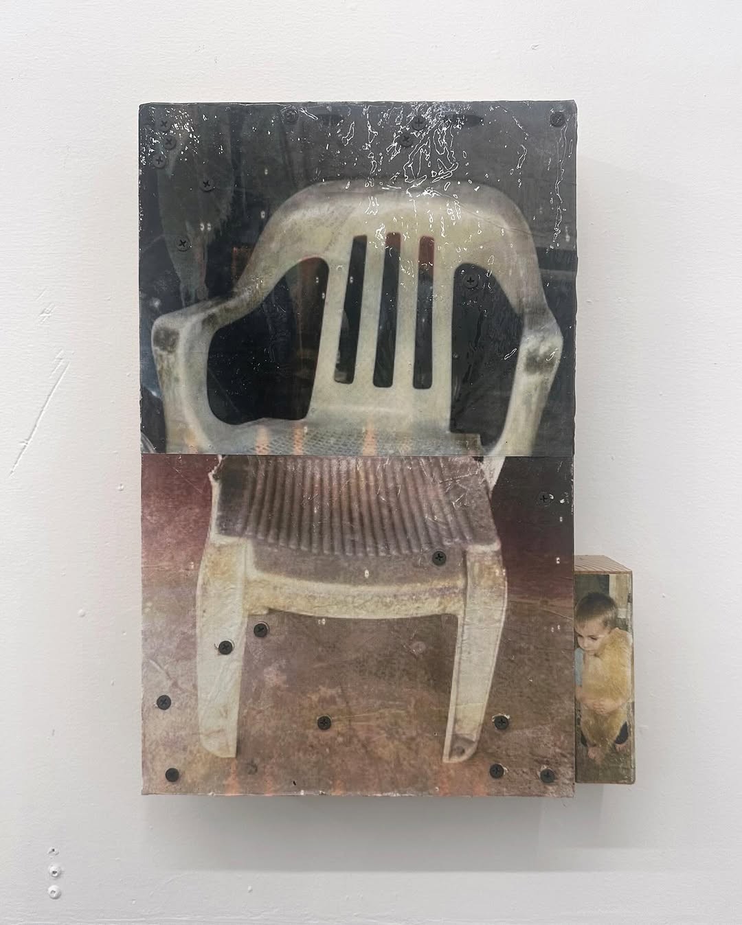 loveseat, an artwork exhibited at the Chair Show.