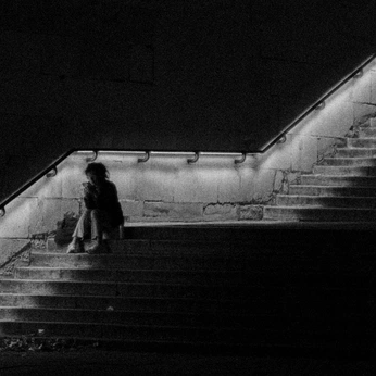 A cover of "Black & White, Mine" cluster. The owner is w0001. The cluster description is "My black and white photography". The cluster consists of 16 elements.