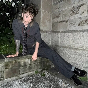 A cover of "(m) goth + dark outfits" cluster. The owner is krooxes. The cluster consists of 93 elements.