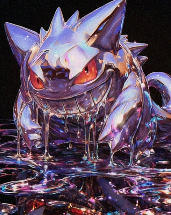A cover of "GENGAR" cluster. The owner is anybilisai. The cluster consists of 2 elements.