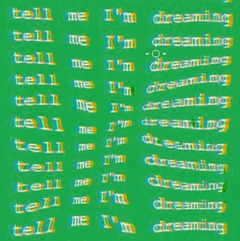 A cover of "Am I dreaming?" cluster. The owner is ajuli. The cluster consists of 1 element.