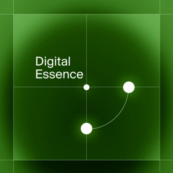 A cover of "Digital Essence" cluster. The owner is zerosev. The cluster description is "Digital Colors & Brandings". The cluster consists of 80 elements.