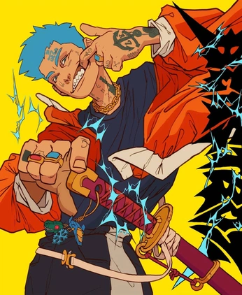 A cover of "CYBER CHAOS" cluster. The owner is daretobediff. The cluster consists of 7 elements.