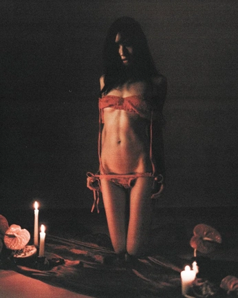 A cover of "intimate imagination" cluster. The owner is thelover. The cluster description is "{ sanctuary }". The cluster consists of 47 elements.