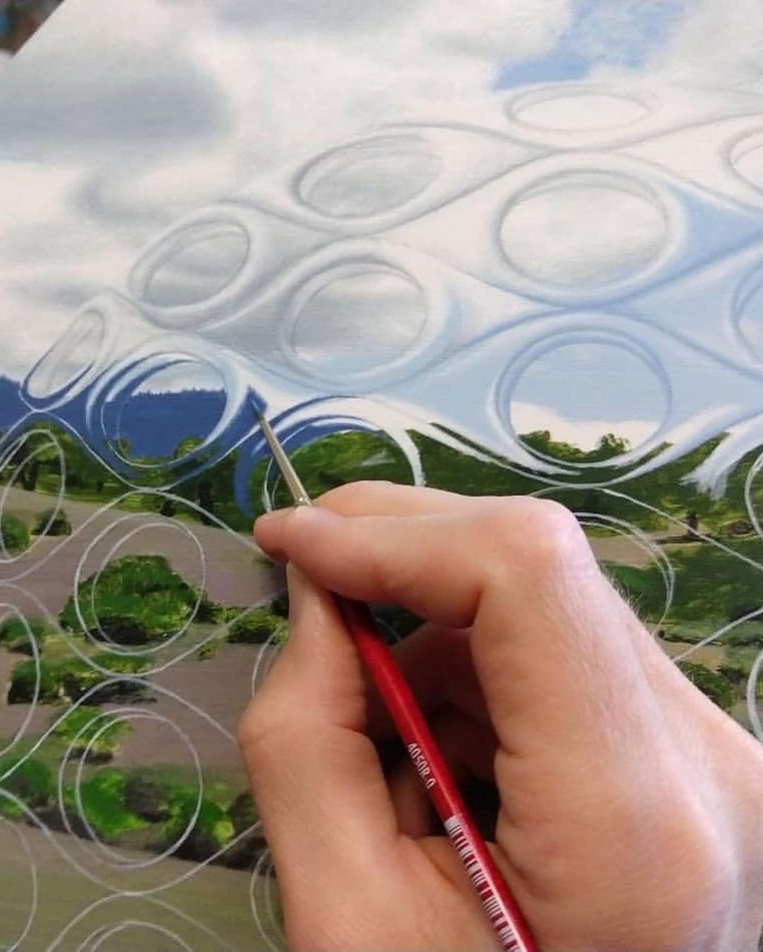 An Instagram  post added on Jan 23, 2024. The author is @undercoverosh. May present: close up, hand, plant, finger, grass.