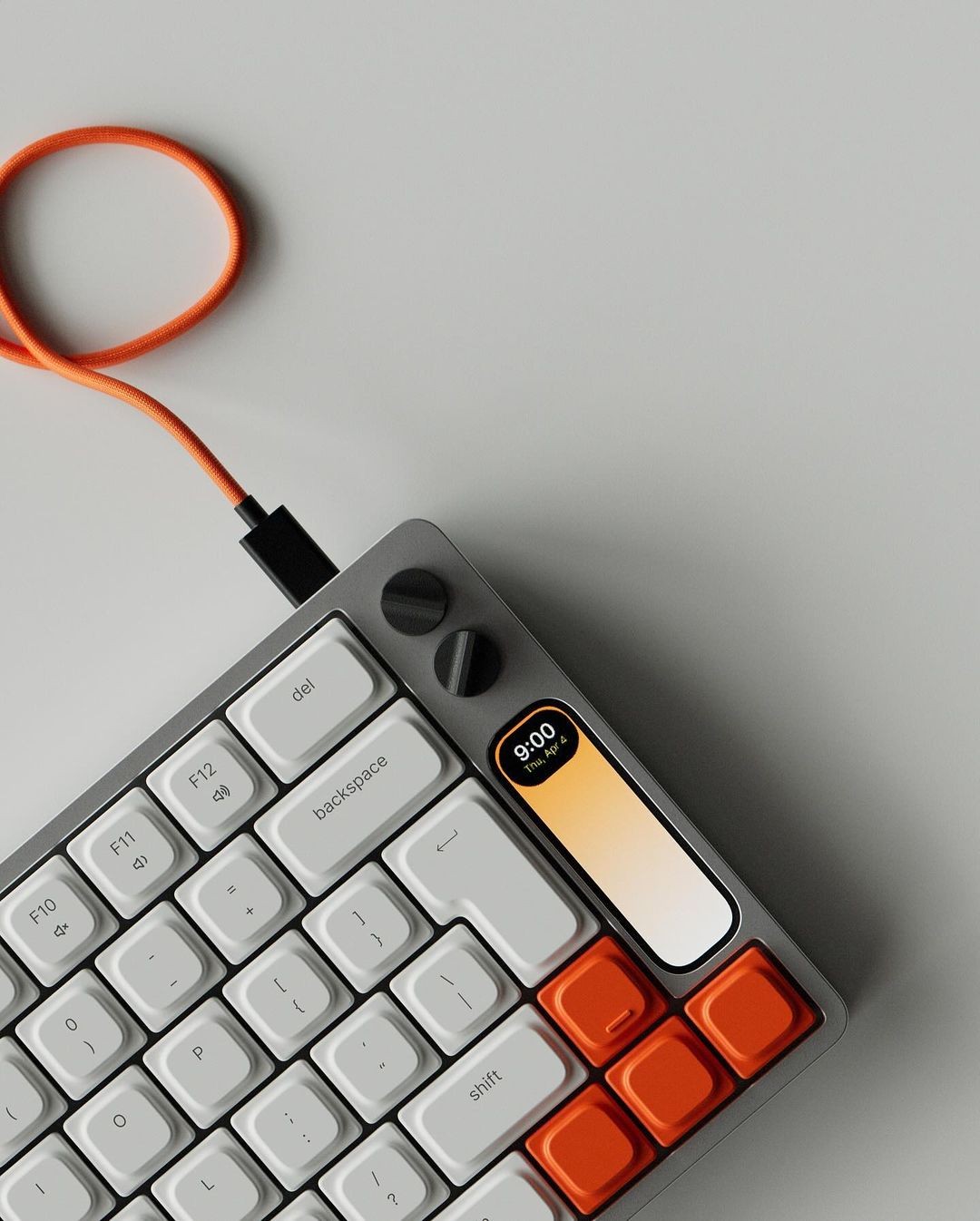 The Knob Keyboard by Work Louder. Photo by Benjamin Fryc.