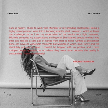 A cover of "testimonials" cluster. The owner is adior. The cluster consists of 1 element.