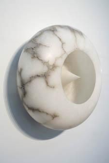 A sculpture by artist Anish Kapoor.