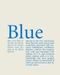 Cover of blue cluster