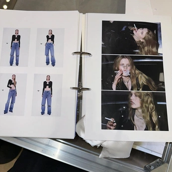 A cover of "...｡･ﾟﾟ･ ✧ ☆～ ♡" cluster. The owner is juzzz. The cluster consists of 9 elements.