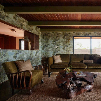 A cover of "Interiors: Living Areas" cluster. The owner is thethirdvignette. The cluster consists of 25 elements.