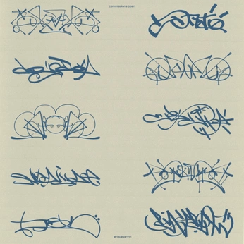 A cover of "Graffiti" cluster. The owner is adonjon. The cluster consists of 22 elements.