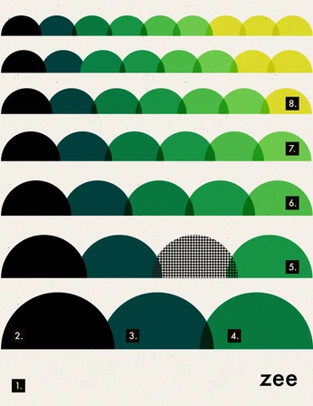 A cover of "colorful stuff" cluster. The owner is row.art. The cluster consists of 16 elements.