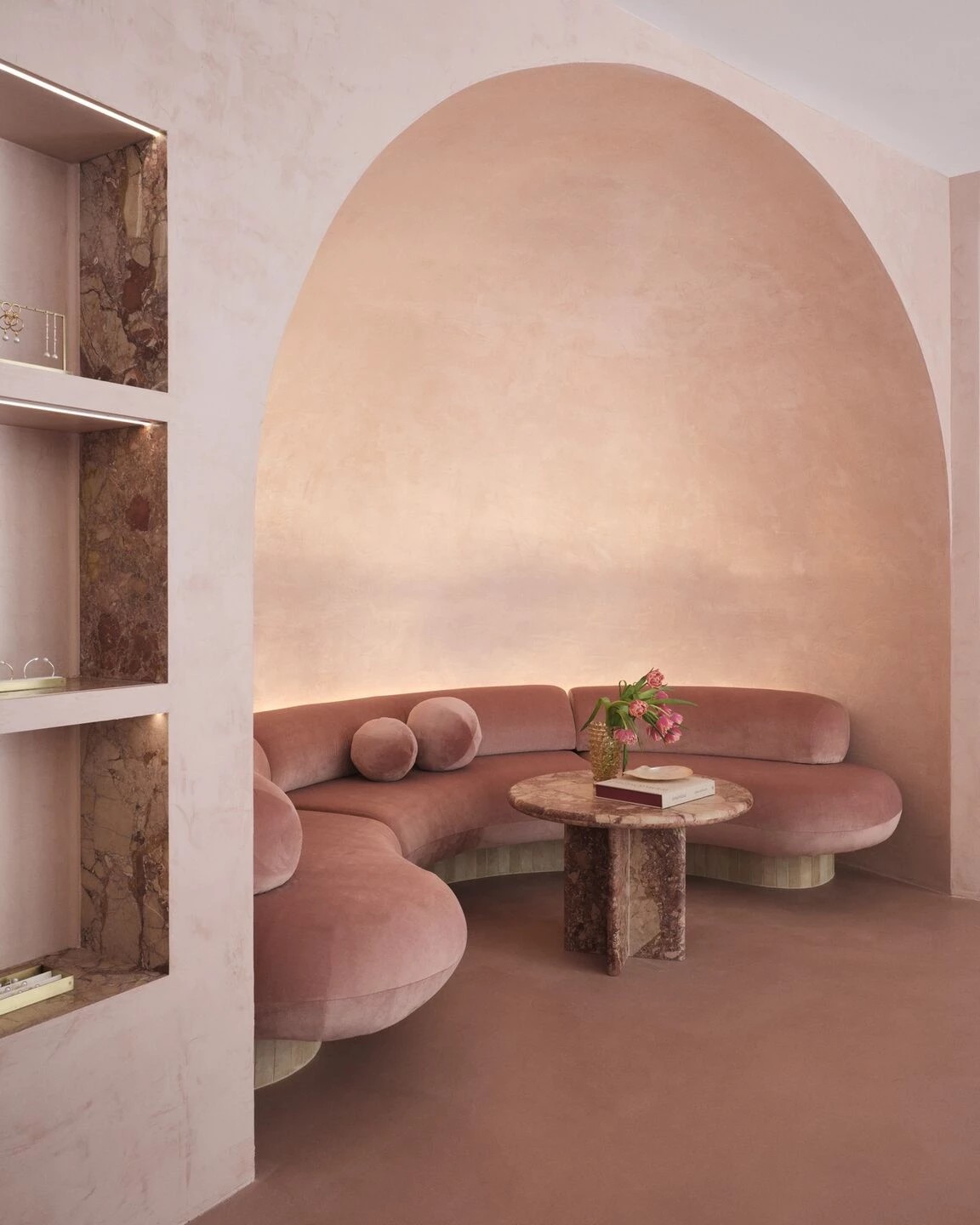 Autore Moda Flagship in Sydney, designed by Alex Morrison Interiors. Photo by Dave Wheeler.