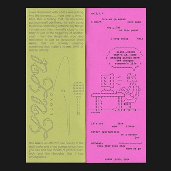 A cover of "zine" cluster. The owner is tonan. The cluster consists of 1 element.