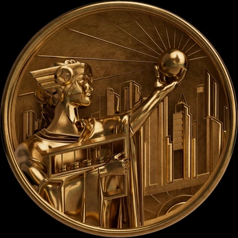 A cover of "Commish Logo" cluster. The owner is hutton. The cluster consists of 18 elements.