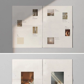 A cover of "Ecosistema popolare | Id" cluster. The owner is sui.generis. The cluster description is "Inspo identità grafica". The cluster consists of 32 elements.