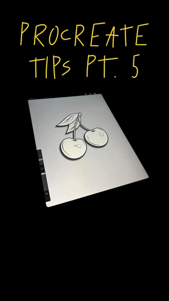 A cover of "Procreate tips" cluster. The owner is sofiaanemation. The cluster consists of 2 elements.