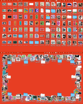 A cover of "New Site" cluster. The owner is vkdesigns. The cluster consists of 8 elements.