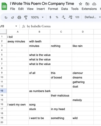 A cover of "poetry" cluster. The owner is hyrcai. The cluster consists of 8 elements.