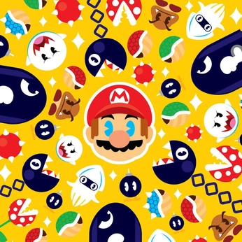 A cover of "Mario" cluster. The owner is jsschultz88. The cluster consists of 55 elements.