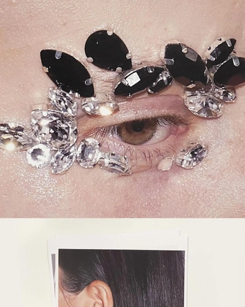 A cover of "Makeup references" cluster. The owner is mikaylahogg. The cluster consists of 1 element.