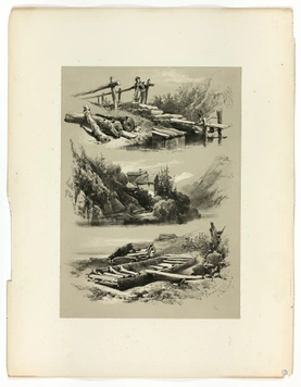 Lake of Uri and Brunnen, from Picturesque Selections