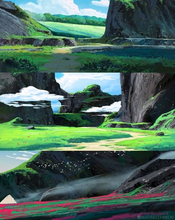 A cover of "Background art" cluster. The owner is akwarkblue. The cluster consists of 6 elements.