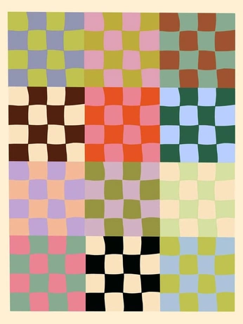 A cover of "IDEA patchwork/tiles" cluster. The owner is aleksjones. The cluster consists of 10 elements.