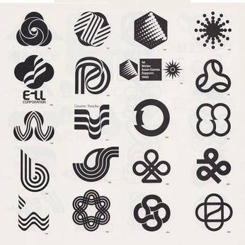 A cover of "industrial logos" cluster. The owner is futuredouble00. The cluster consists of 4 elements.