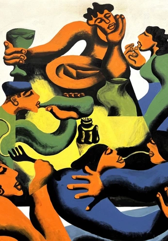 A cover of "Jamaican Art" cluster. The owner is aiamcreates. The cluster consists of 77 elements.