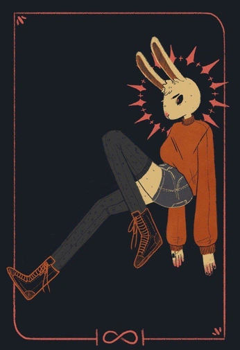 A cover of "Furry art" cluster. The owner is lunarbee. The cluster consists of 9 elements.