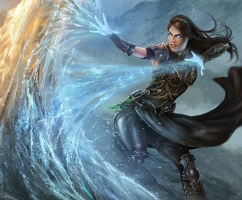 A cover of "Malynian Elves" cluster. The owner is comicblock. The cluster consists of 100 elements.