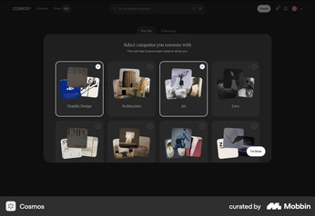 A cover of "Taste Library (UI)" cluster. The owner is andiebandie. The cluster consists of 3 elements.