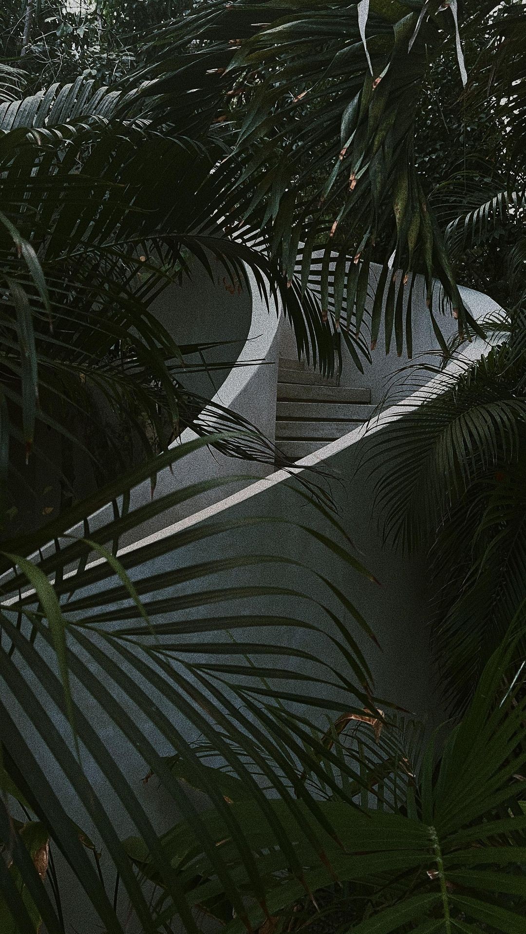 dark green architecture