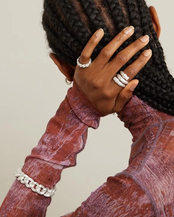 A cover of "jewlz" cluster. The owner is teetranada. The cluster description is "Jewlery inspo". The cluster consists of 41 elements.