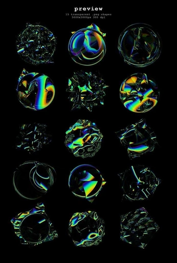 A cover of "hologram" cluster. The owner is shane07. The cluster consists of 9 elements.