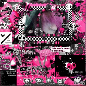 A cover of "Emo" cluster. The owner is anniebodyhome. The cluster consists of 1 element.