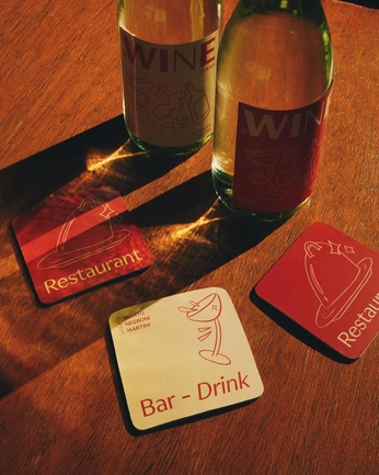 A cover of "Brand identity" cluster. The owner is rosaliev. The cluster consists of 3 elements.