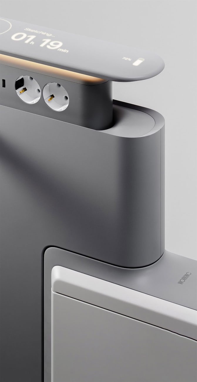 WORKNIC, a portable power supply designed by Jason Wang in 2020.