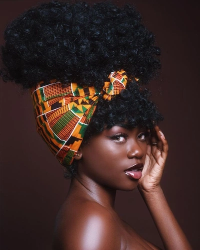 Afro with Statement Headband