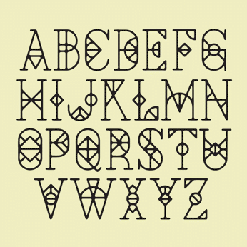 A cover of "Fonts" cluster. The owner is glopez67. The cluster consists of 92 elements.