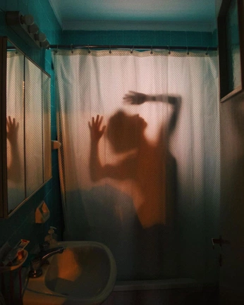 A cover of "Bathroom photos" cluster. The owner is tetianask. The cluster consists of 8 elements.