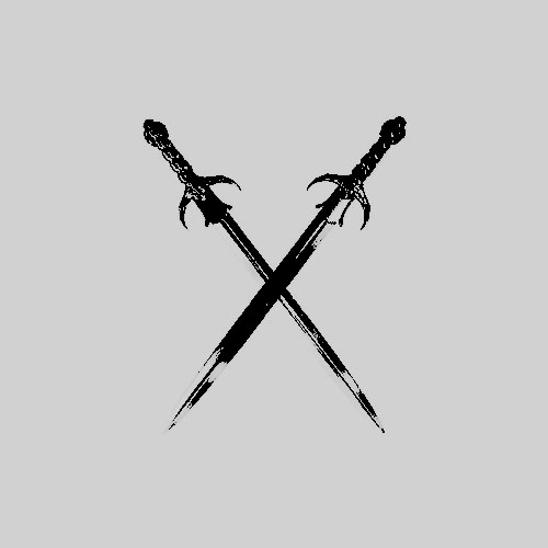 A Pinterest pin added by sjogren on Mar 06, 2025. The author is @mapinow. May present: sword.