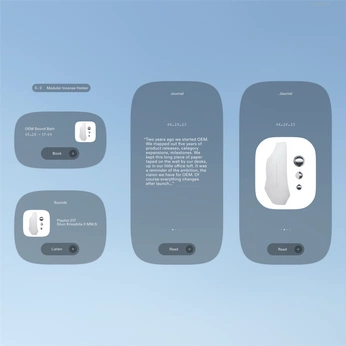 A cover of "UX/UI" cluster. The owner is fressa. The cluster consists of 104 elements.